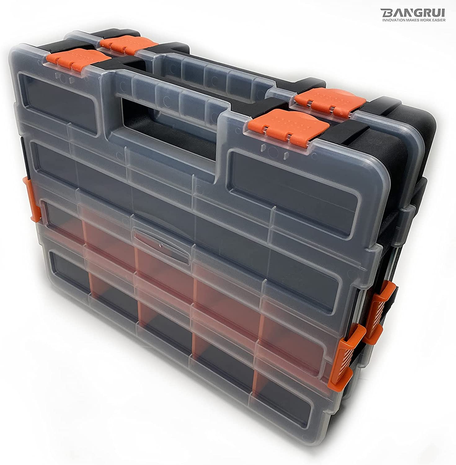 Bangrui BT2035 14.5'' Double size with compartments HARDWARE STORAGE B –  Bangrui Tools