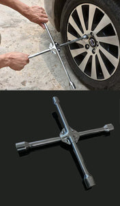 4-Way Cross Lug Wrench/Heavy Duty