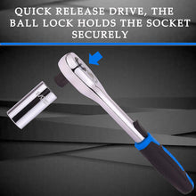 Load image into Gallery viewer, Release&amp;Single-handed Reversing Ratchet Wrench 115 pieces

