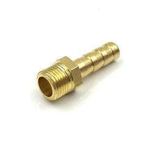 Load image into Gallery viewer, Bangrui connector 6 8 10 12 14mm hose barb connector, hose tail thread 1/8 1/4 3/8 1/2 inch thread (PT)brass water pipe fittings
