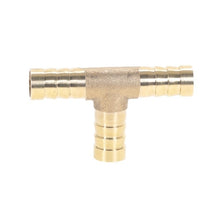 Load image into Gallery viewer, Pipe Fitting 4mm 6mm 8mm 10mm 12mm Brass Hose Barbed Tail Coupler Adapter Connector For Gas Water Tube
